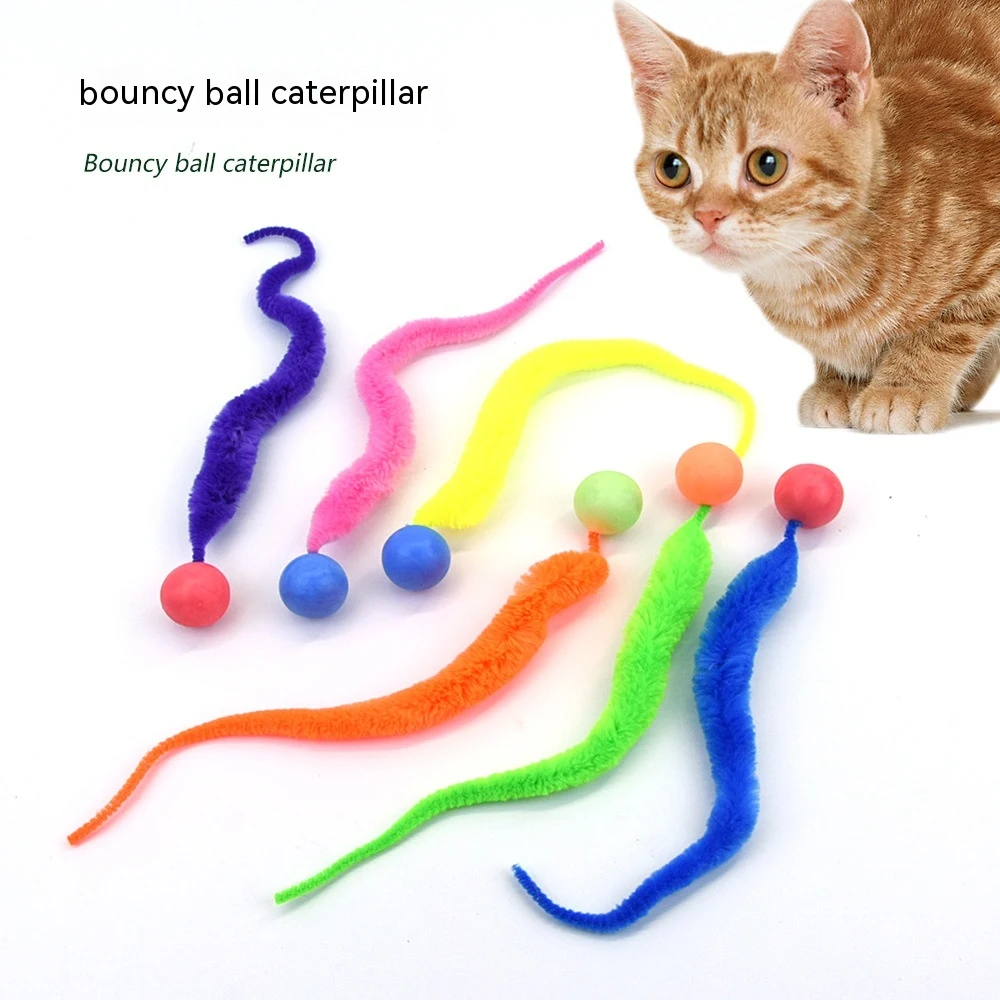 Pet Cat Elastic Ball Interactive Toy Promotes Exercise and Fun Reduces Boredom and Keeps Your Cat Entertained Stimulates — photo 7