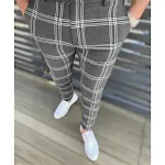 Retro Hong Kong style trousers for a relaxed fit and a high waist, offering comfort and a stylish look. Perfect for casu — photo 2