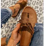 Sandalias Planas Retro Estilo Europeo Verano Nuevas — Comodidad y Elegancia Casual para tus Días Soleados, Perfectas para un Look Fresco. — foto 1