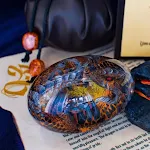 Lava Dragon Egg Desktop Decoration Dinosaur Egg Resin Crafts. A unique and captivating piece of decor for any desk, home — photo 26