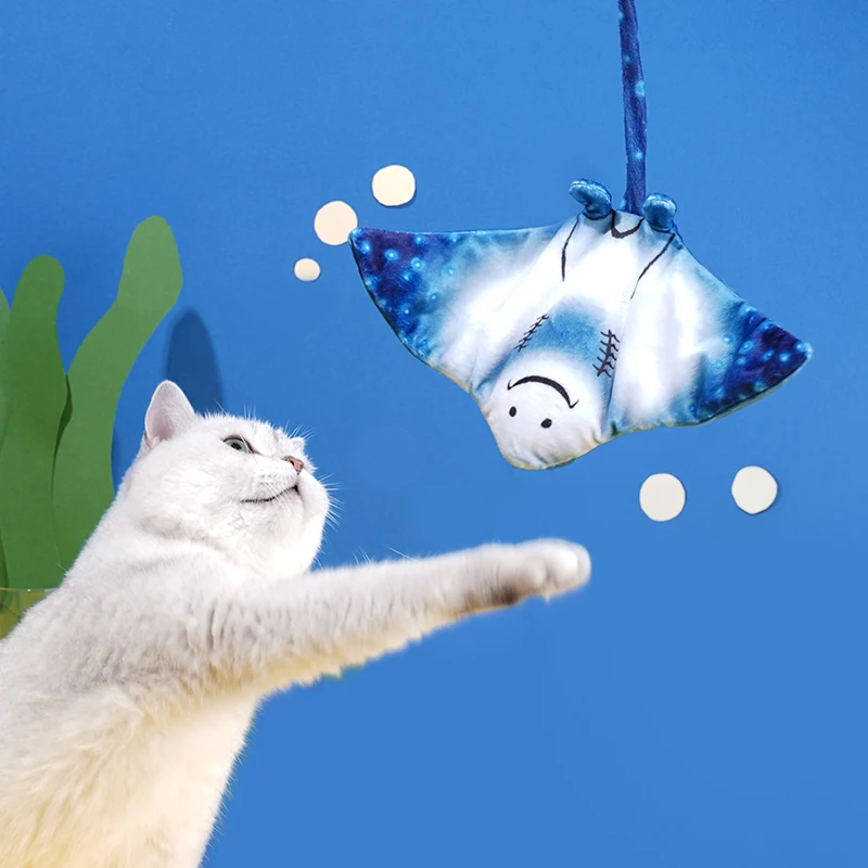 Catnip Toy that Teases Cats and Helps with Teeth Grinding. Fun and Relief for Your Feline Friend's Dental Health. — photo 1