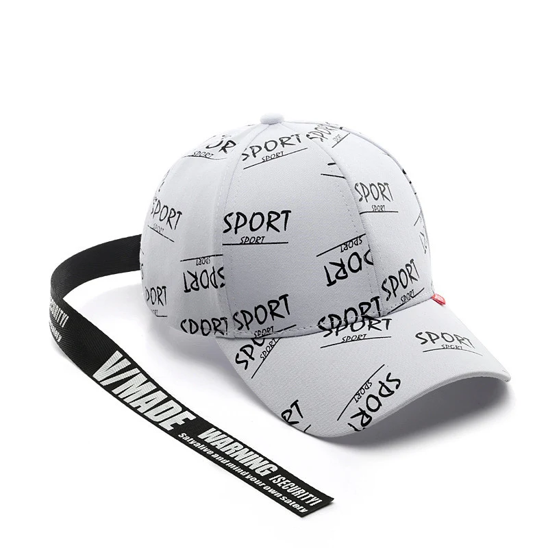 Title 3, Personalized Graffiti Printed Curved Brim Baseb...