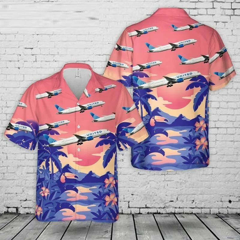 3D digitaal bedrukt casual zomer shirt met persoonlijkheidspatroon en korte mouwen. Ideaal voor een trendy en comfortabele zomerse look. — foto 1
