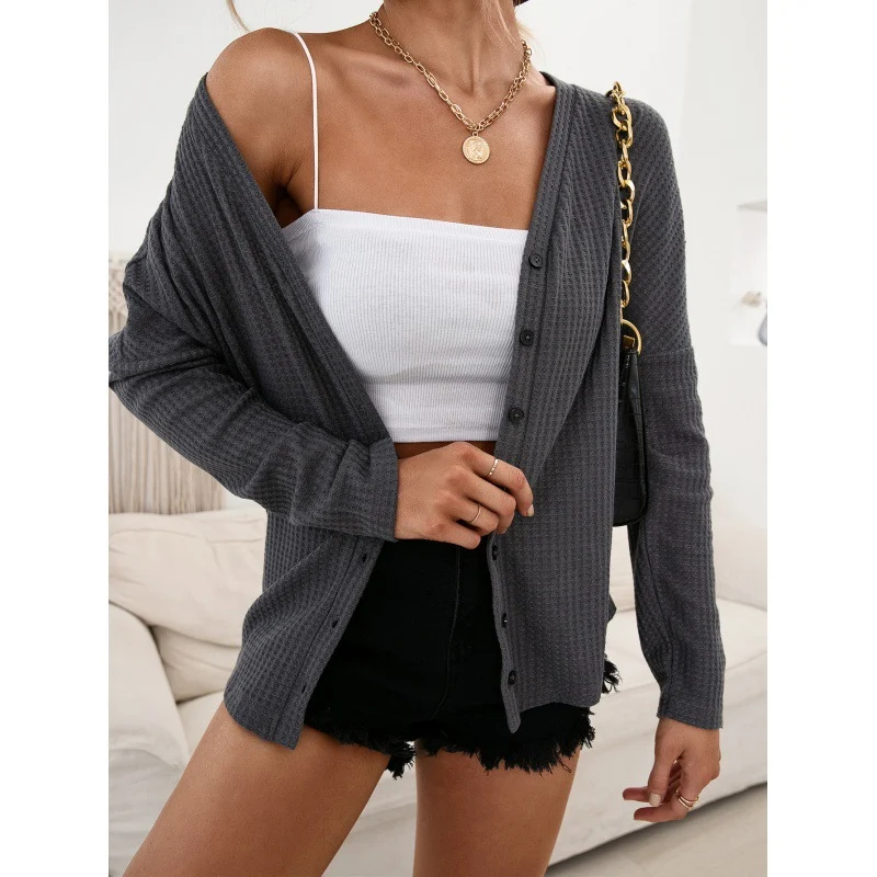 Title 5, Cardigan casual con bottoni, cappottino piccolo...