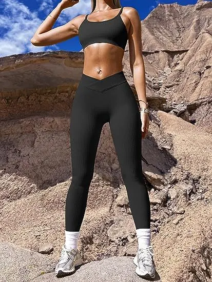 Title 3, Pantaloni sportivi casual a vita alta con desig...