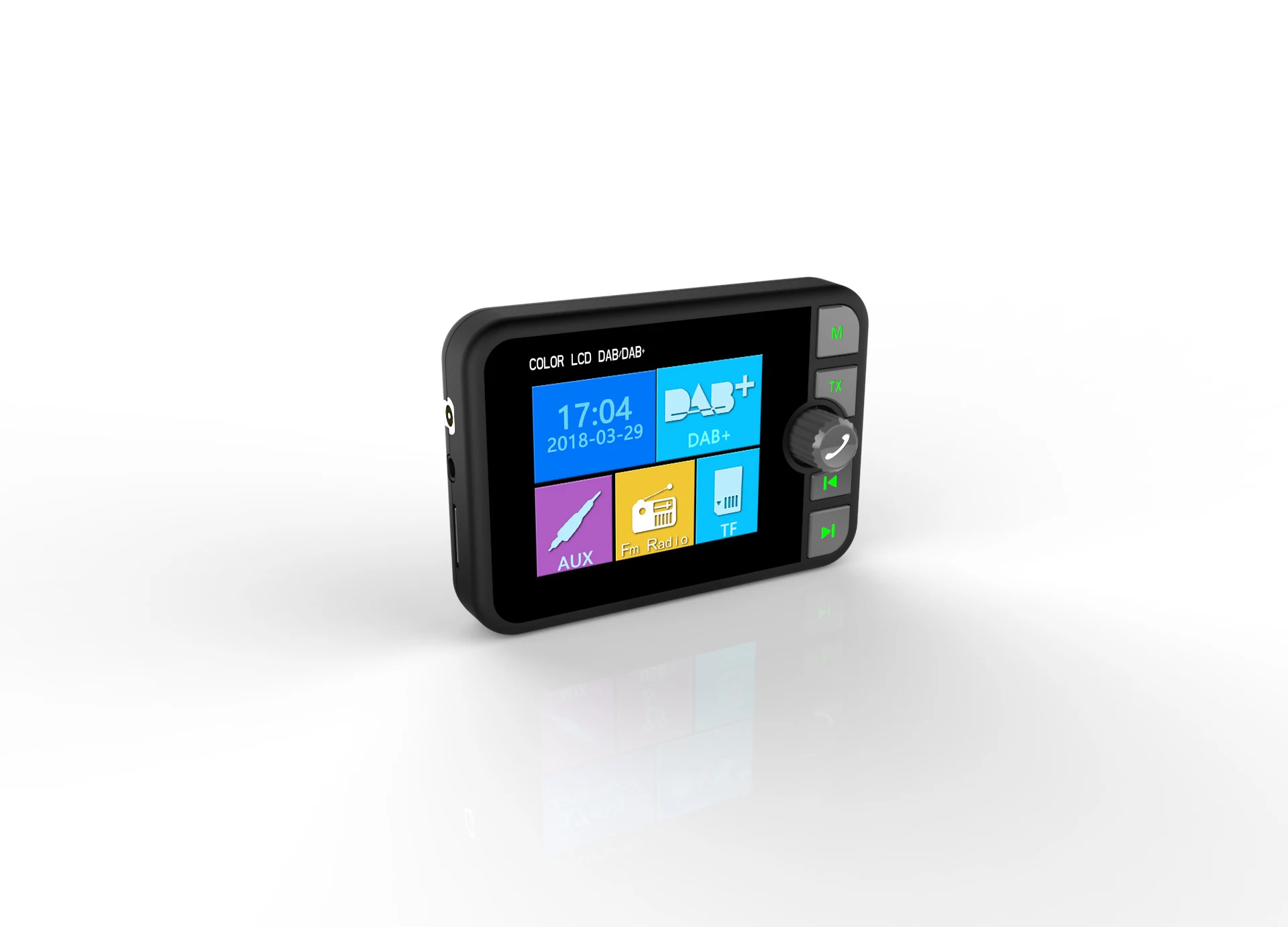 Title 3, Receptor digital DAB para carro com tela colori...