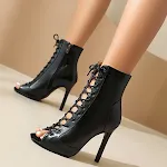 Black Heel Height 9.5CM
