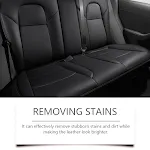 Leather Interior Care Cream Car Seat Polishing, Cleans, Nourishes and Protects Leather Upholstery. Restores Shine and Pr — photo 2