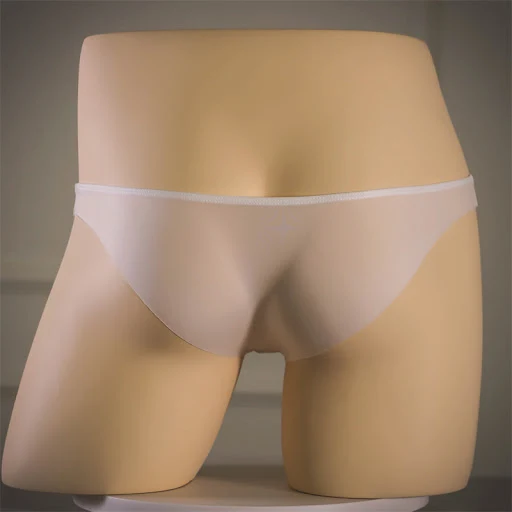 Title 2, Cueca masculina de seda gelada de verão, cintur...
