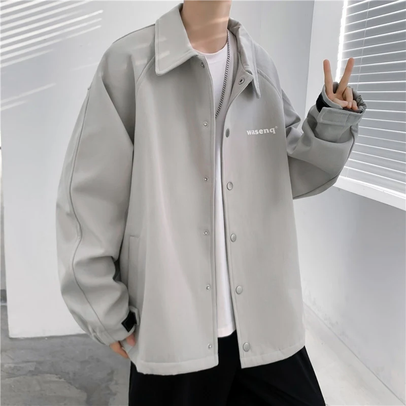 Title 2, Loose Tooling Couple Ins Trendy All-match Jacke...