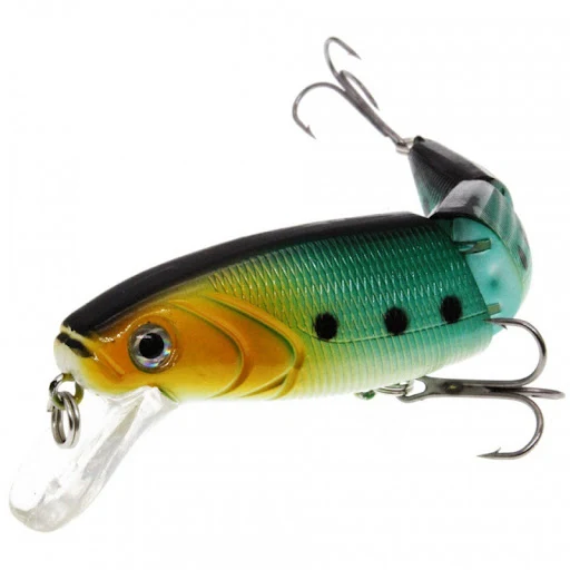 Title 5, Simulación de Señuelo de Pesca Multi-sección Su...