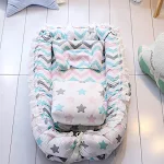 Berço portátil, removível e lavável para bebês com edredom, ideal para viagens, fácil de limpar, conforto e segurança garantidos. — foto 12
