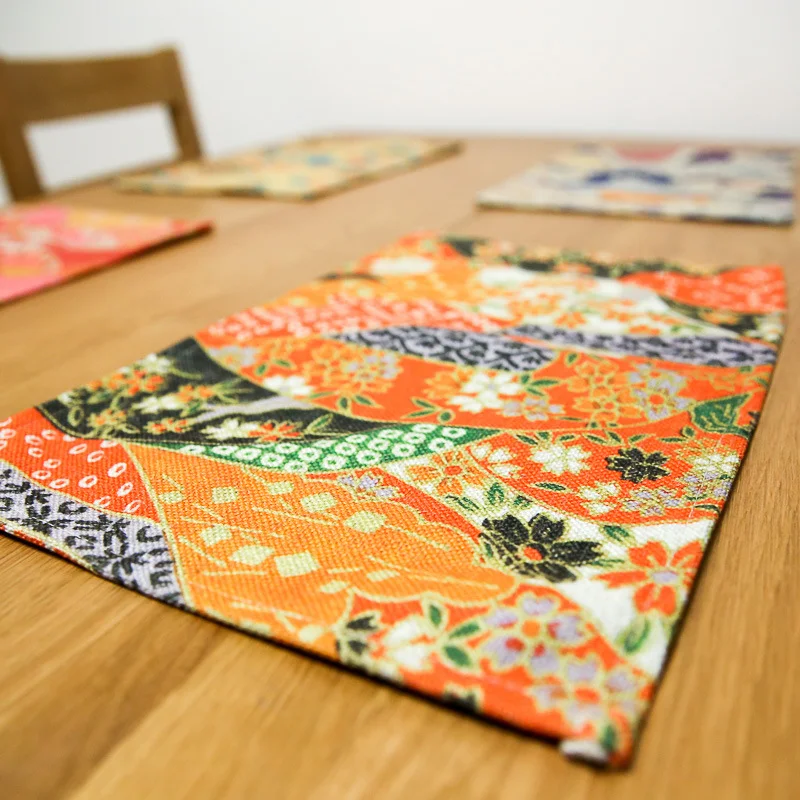 Title 13, Hand-blended Placemat Tea Ceremony And Wind Clo...