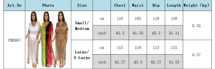 Title 1, Saia de praia com borlas, crochê e combinação d...