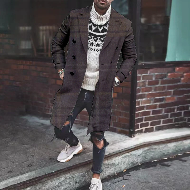 Men's Pocket Insertion Casual Coat Comfortable Lightweight Jacket Perfect for Everyday Wear Versatile and Stylish Ideal — photo 2