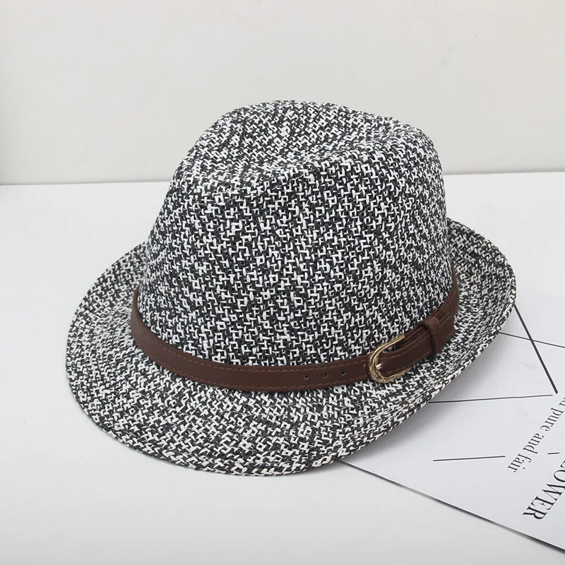 Title 2, Mens Summer Woven Straw Hat Outdoor Sun Protec...