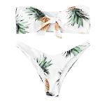Dames badpak met split body, biedt comfort en stijl. Geniet van de zon met dit unieke design dat je figuur accentueert, ideaal voor strand of zwembad. — foto 2