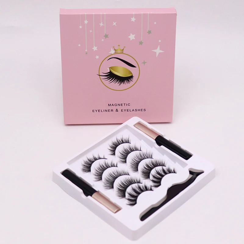 Title 3, Magnetic Eyelashes Eyeliner Set Long Lasting Fa...