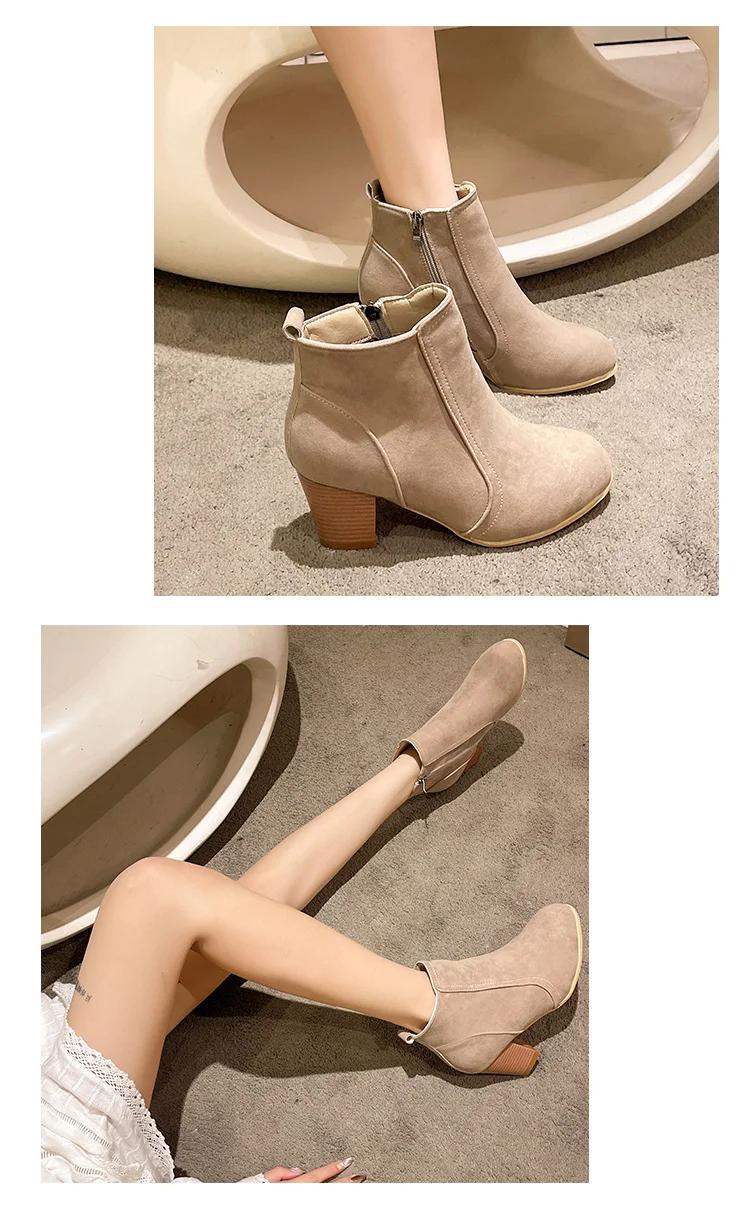 Title 3, European and American Plus Size Martin Boots Co...