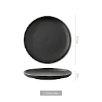 6 inch disc with gold
