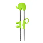 Natural green elephant