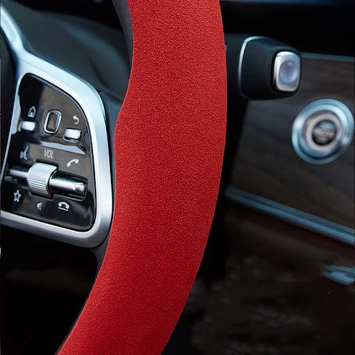 Title 5, Carbon Fiber Steering Wheel Cover. Enhance grip...