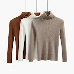 Rollkragenpullover für Damen — foto 12
