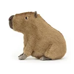 Capybara-Plüschtier, ein simuliertes Kuscheltier. Weich, niedlich und perfekt zum Knuddeln. Ein tolles Geschenk für Kinder und Tierliebhaber. — foto 7