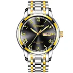 Gold Strap Gold Black Plate