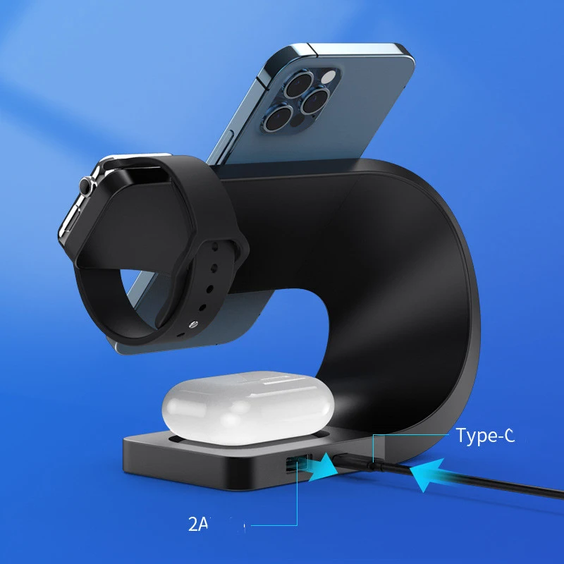 Wireless Charging for Mobile Phone Watch Earphone Simplify your life with this all in one wireless charging station for — photo 17