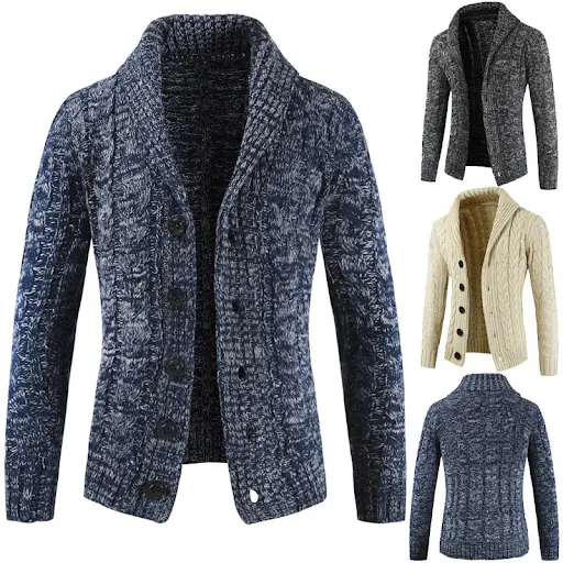 Title 8, Stylish loose knit cardigan jacket for a casual...