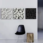 Quadro decorativo senza cornice con stampa camouflage alla moda. Arreda con stile e originalità, perfetto per dare un tocco moderno e audace ai tuoi spazi. — foto 9