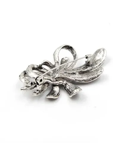 Bow European and American Brooch. Elevate jackets and lapels with timeless elegance. A versatile fashion accessory for a