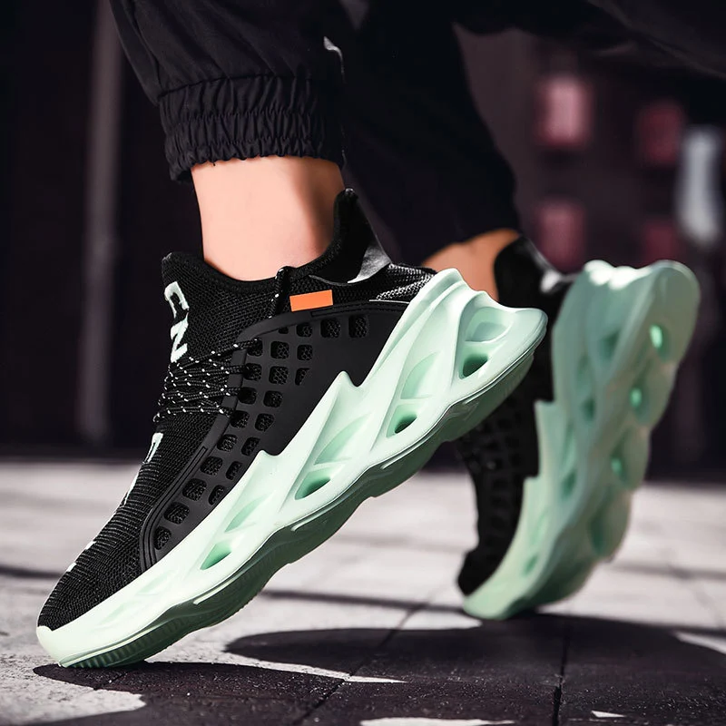 Chaussures de sport grandes tailles pour hommes. Confort et maintien optimaux pour vos activités sportives. Trouvez la paire idéale et profitez de vos entraînements. — photo 3