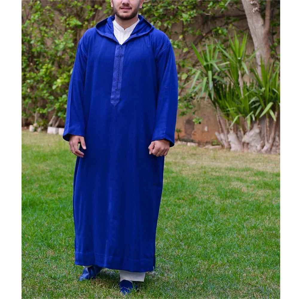 Title 5, Mens Fashion Casual Long Hooded Robe Relax in ...