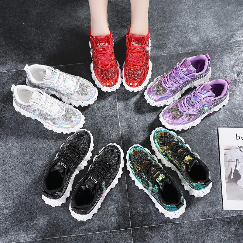 Title 7, Sequin daddy shoes for a sparkling style. Comfo...
