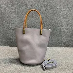 Bolsa feminina de couro de camada superior para combinar com tudo, elegante e versátil, ideal para qualquer ocasião, um item essencial. — foto 4