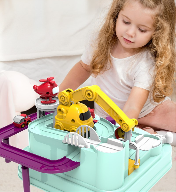 Title 4, Brinquedo de aventura de carro infantil Pequeno...