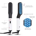 Multifunctional Hair Straightener Hair Comb Brush for Men, Beard Straightener, Straightening and Styling, easy to use fo — photo 7