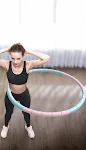 Stainless Steel Hoop for Women Abdomen, Beautiful Waist, Thin Waist, and Weight Loss. Achieve your fitness goals effecti — photo 7
