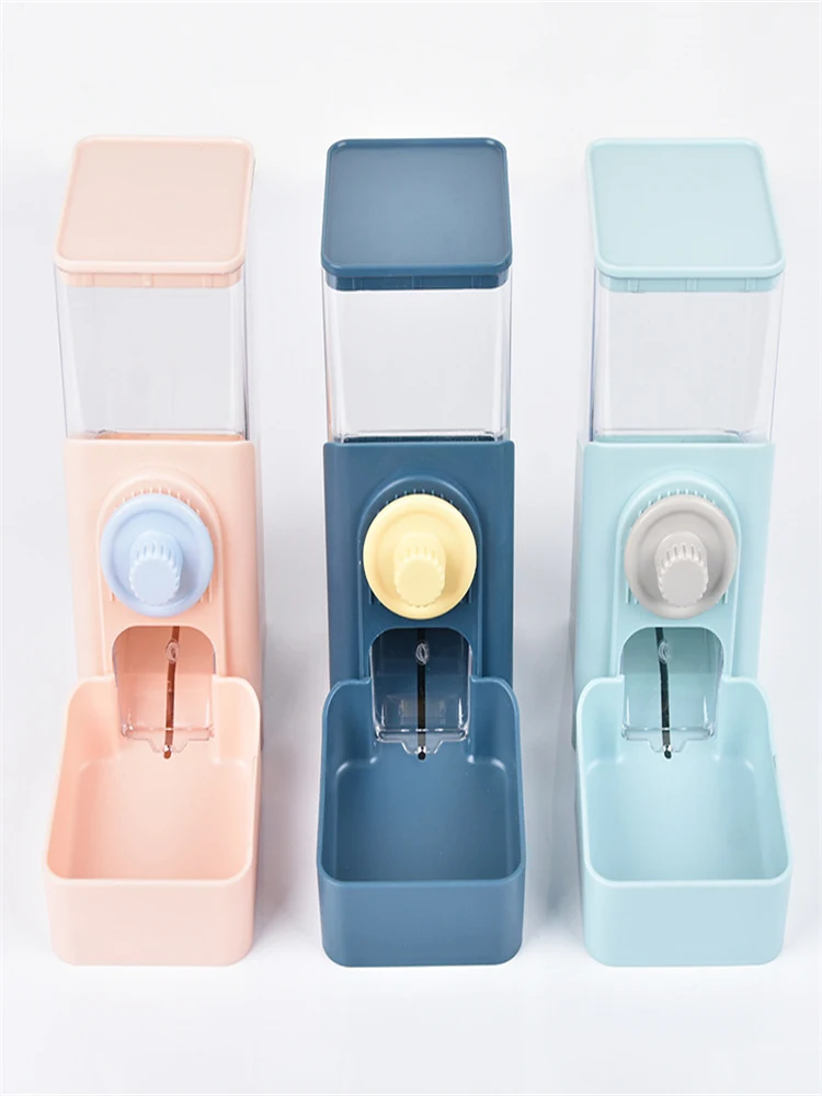 Title 10, Automatic Pet Bowls Cage Hanging Feeder Pet Wat...