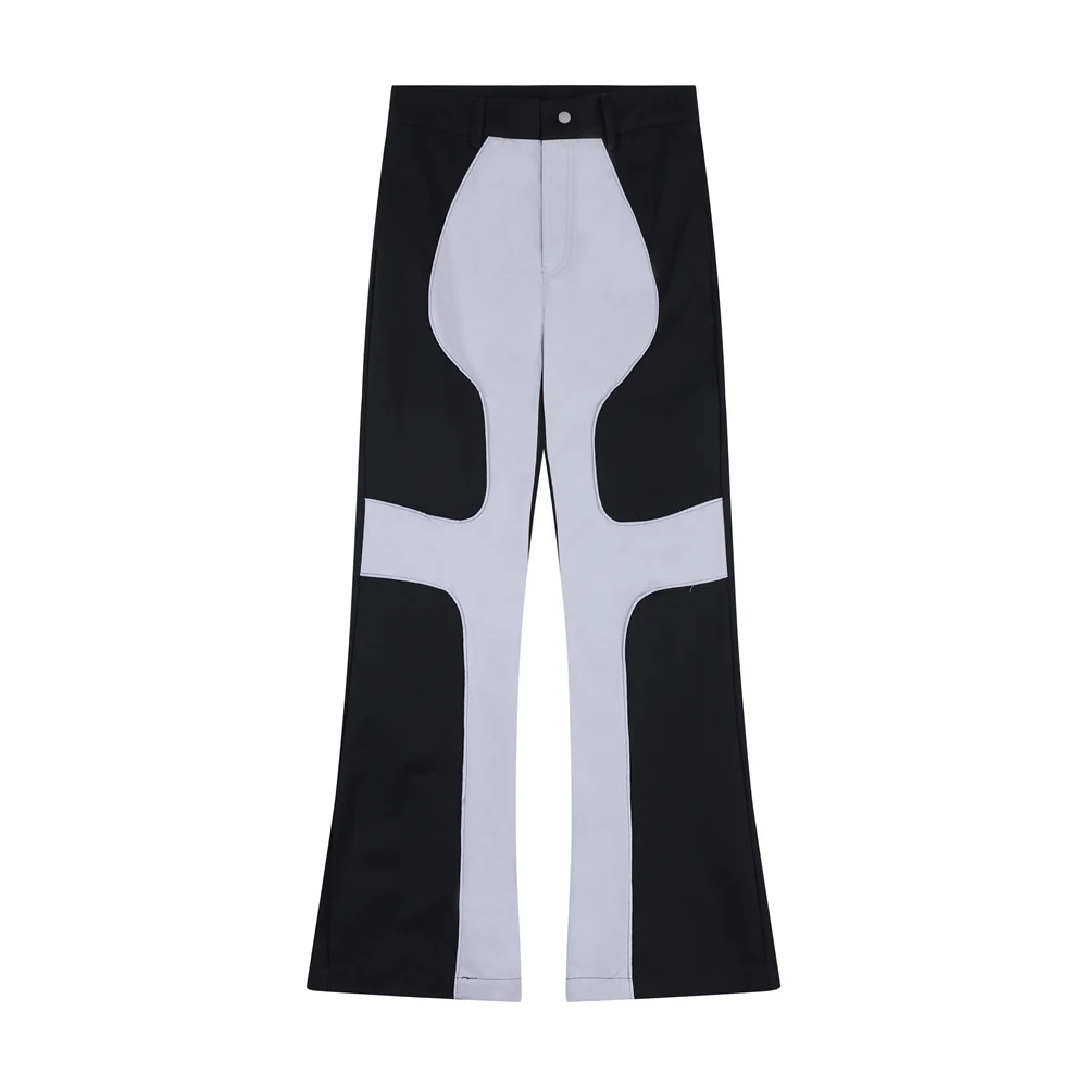 Title 4, Pantalones anchos informales de hombre con cont...