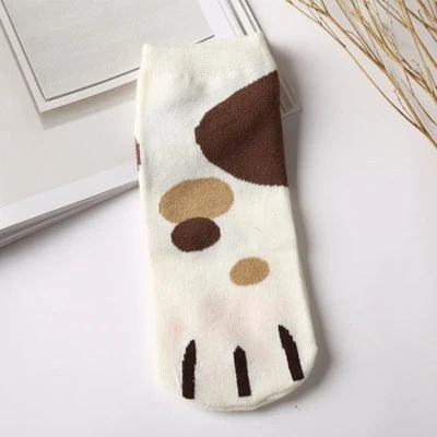 Fashion Cartoon Cat's Paw Boat Socks for women. Comfortable, breathable, and lightweight socks perfect for everyday wear — photo 2