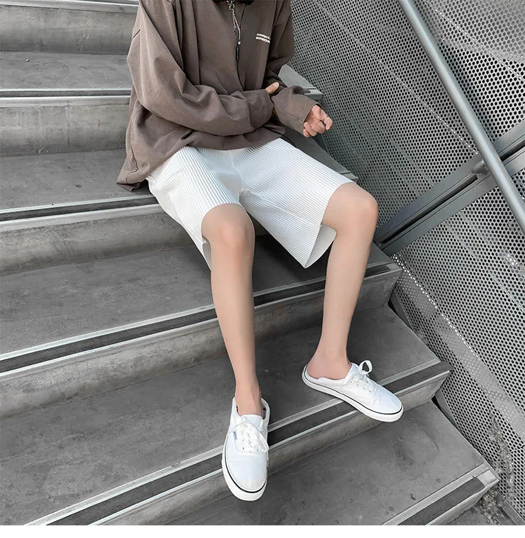 Title 7, Mens Plus Size Summer Casual Loose Ice Silk Sh...