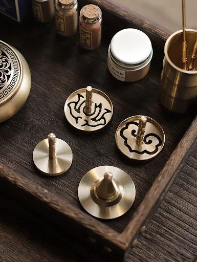 Title 4, Citron Entry Copper Set Incense Making Tools Ag...