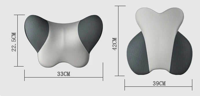 Title 1, Auto Car Headrest Memory Foam Pressure Relief N...