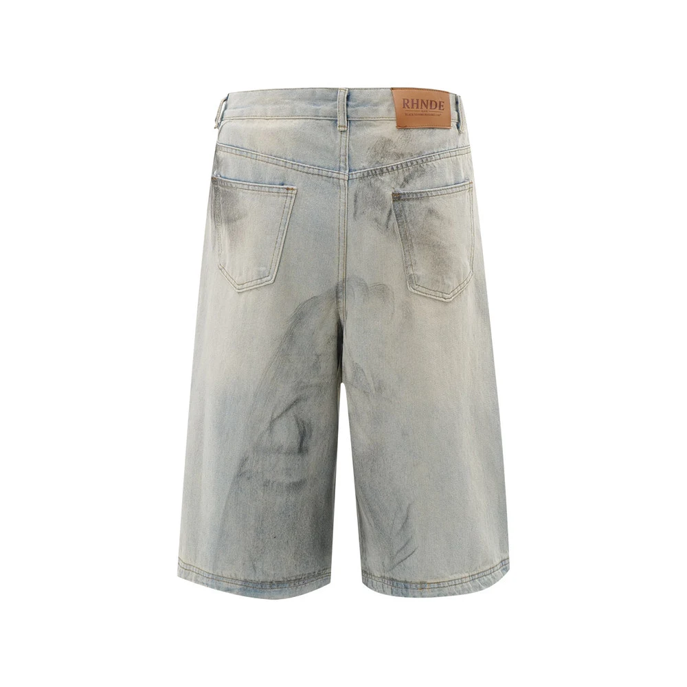 Losse, coole rechte broek voor heren Casual en comfortabele stijl Perfect voor dagelijks gebruik Relaxte pasvorm voor een moderne uitstraling Ideaal voor warme dagen — foto 6