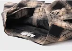 High-waist plaid irregular shorts voor dames. Een stijlvolle en comfortabele keuze om je figuur te accentueren en er trendy uit te zien. — foto 8