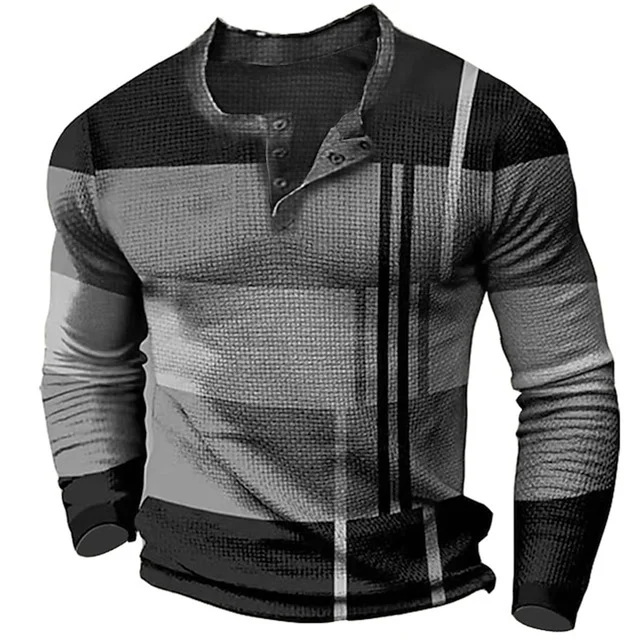 Title 7, Mens Long Sleeve Polyester Shirt Digital Print...