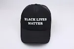 Boné de Beisebol IMPRESSO BLACK LIVES MATTER Demonstre Seu Apoio Chapéu de algodão confortável Declaração impressa para ativismo e uso diário Tamanho único — foto 10